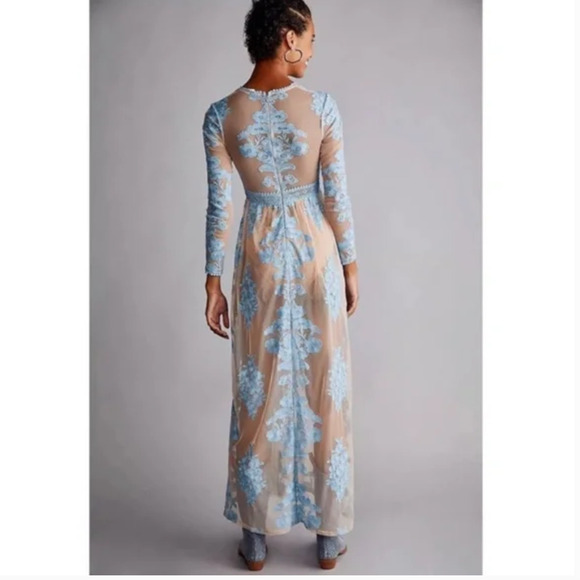 For Love And Lemons Temecula Maxi Dress Medium NEW - Picture 2 of 6